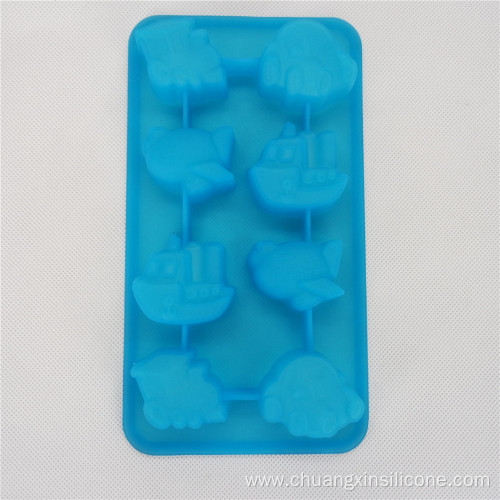 Silicone Ice tray-Boat and Car